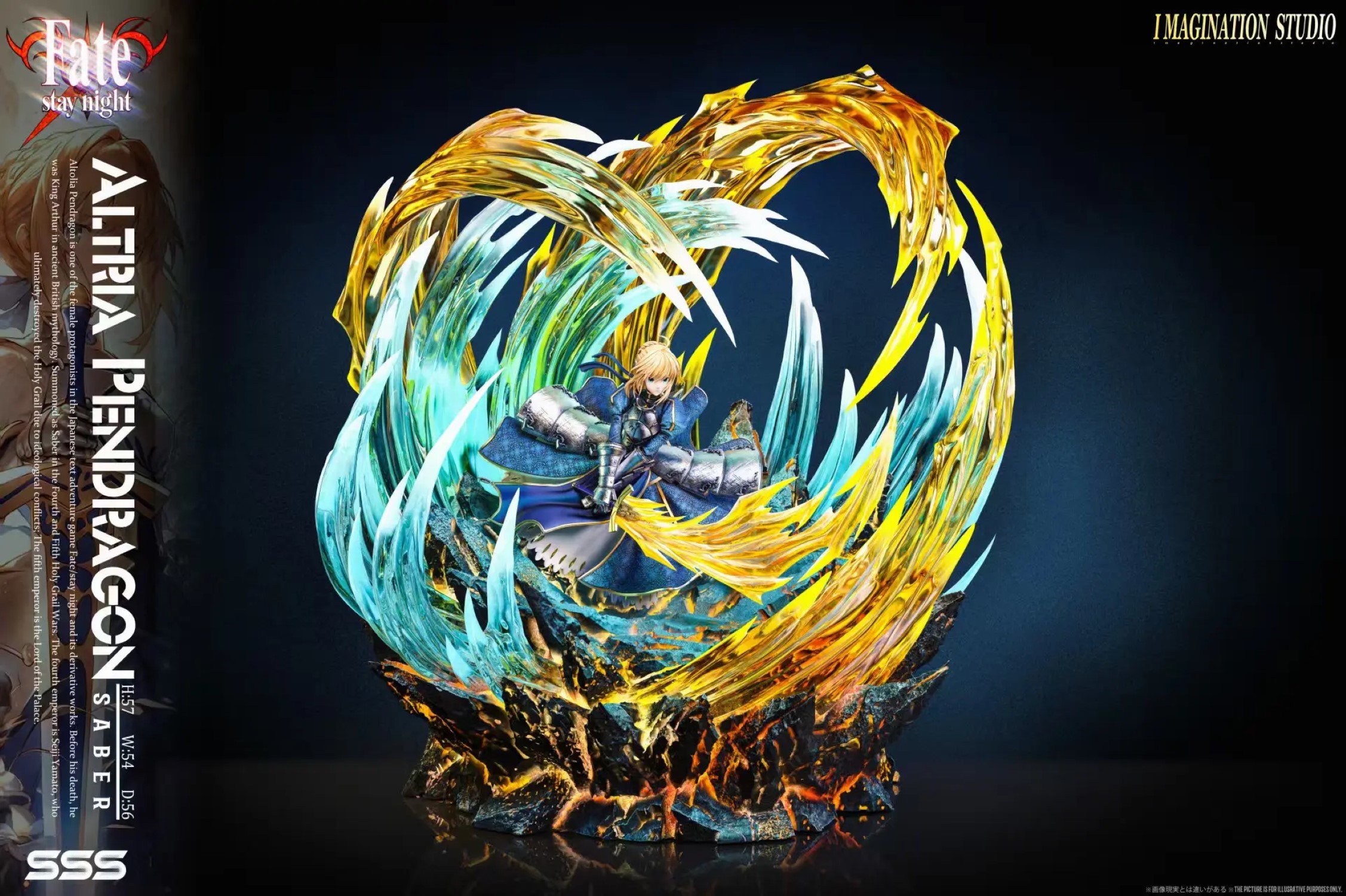 Saber Artoria Pendragon - Fate Stay Night (Imagination Studio)